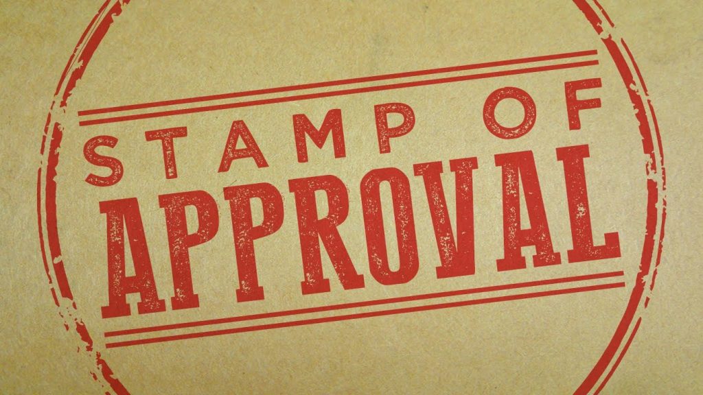 Quality assurance and stamp of approval